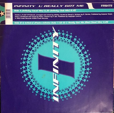 Infinity (11) - U Really Got Me, 12'', (Vinyl)