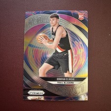 Panini 2024-25 Prizm Instant Impact Donovan Clingan #15 Trail Blazers Rookie NBA
