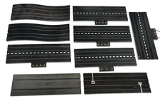 9 VINTAGE AURORA HO SLOT CAR RACING MISC TRACKS WAVY BRIDGE 9" TERMINAL COBBLE