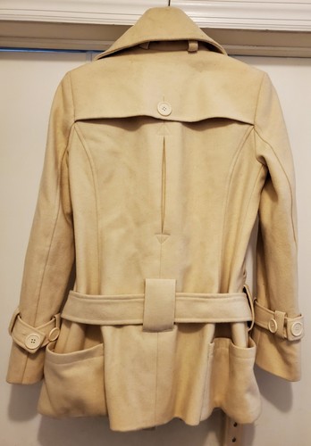 VS MODA International women's Winter White coat size S - Picture 2 of 4
