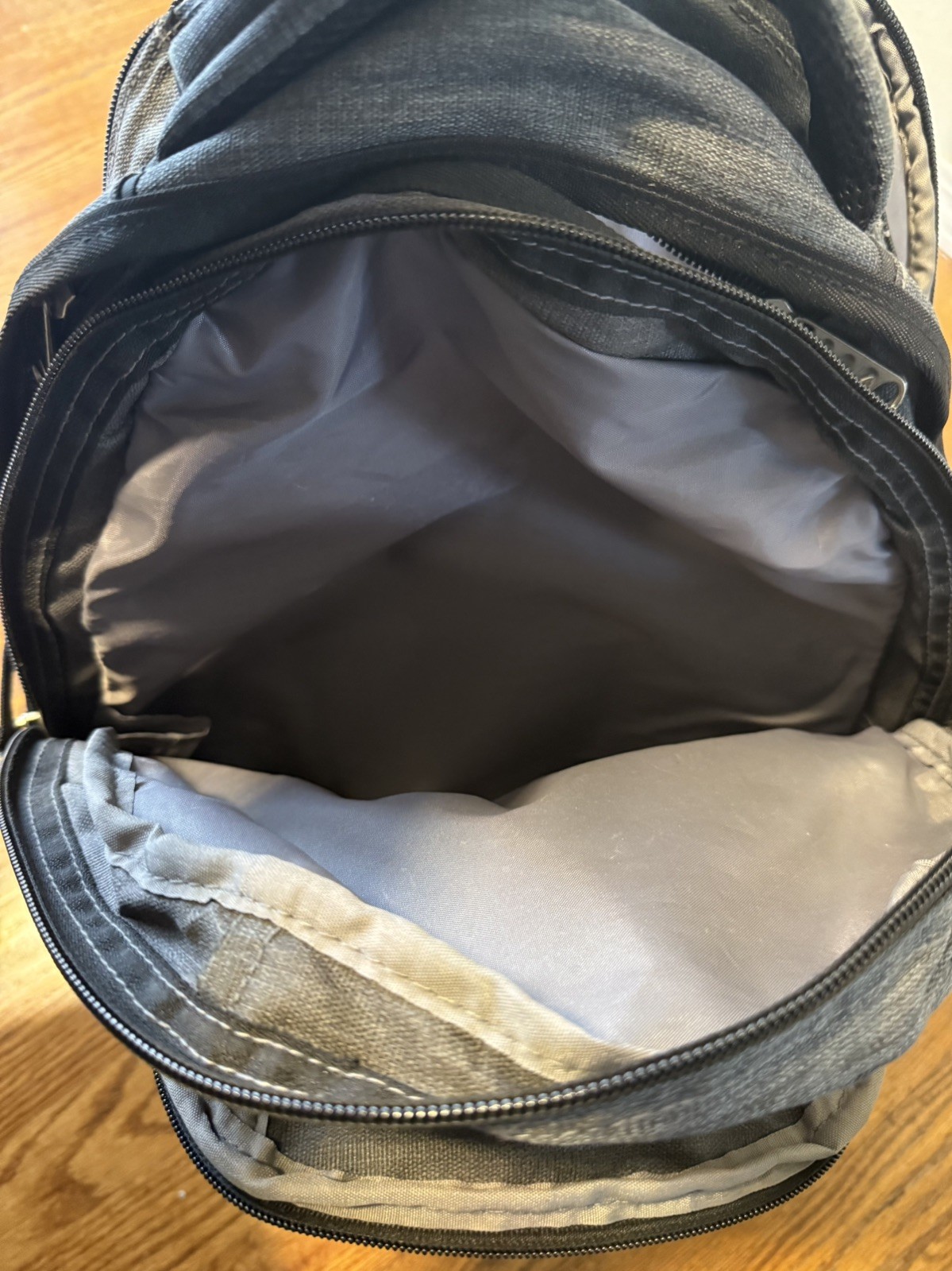 HIGH SIERRA Backpack BASF Large Gray  Multi-Zip P… - image 8