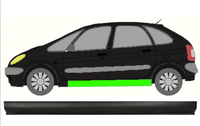 Schweller FüR Citroen Xsara Picasso 1999 - 2012 Links