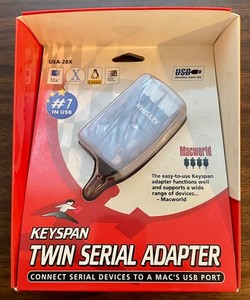 Keyspan Twin Serial to USB Adapter complete in box Mac and Windows
