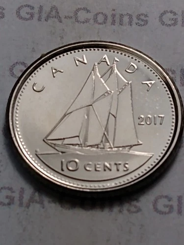 2017 Canada 10 Cents — photo from the most recent tracked eBay sale