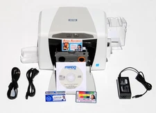 Fargo C50 Color ID Card Printer (USB) Barely Used with 102 Cards Printed