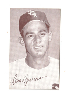 1947-66 Exhibit Baseball Luis Aparicio HOF Ex+