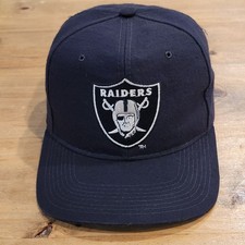 Vintage Oakland Raiders Hat New Era 90s Size ...