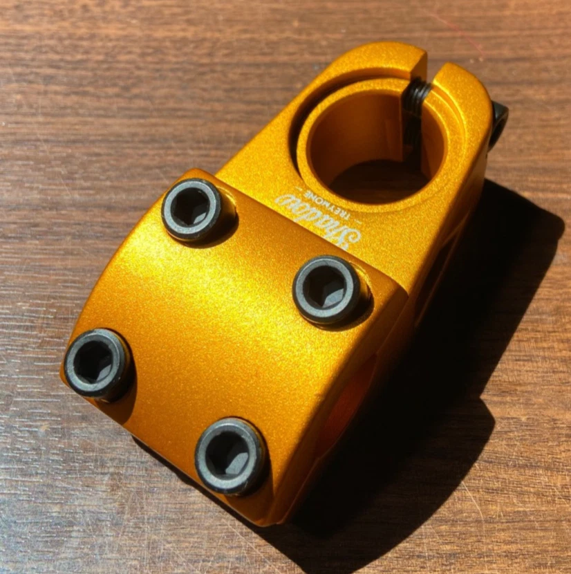 SHADOW CONSPIRACY TREYMONE CARGA SUPERIOR BMX VÁSTAGO MUESTRA INÉDITO COLOR NARANJA NUEVO Foto 2 de 4