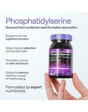 Phosphatidylserine Supplement 600MG - Natural Brain Food Supplement EXP 08/2026