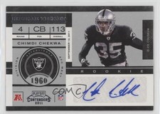 2011 Playoff Contenders Rookie Ticket Chimdi Chekwa #191 Auto 0af