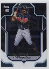 2023 Topps X J-Rod Blue Foil 30/44 Ronald Acuna Jr Acuña #14 0rd2