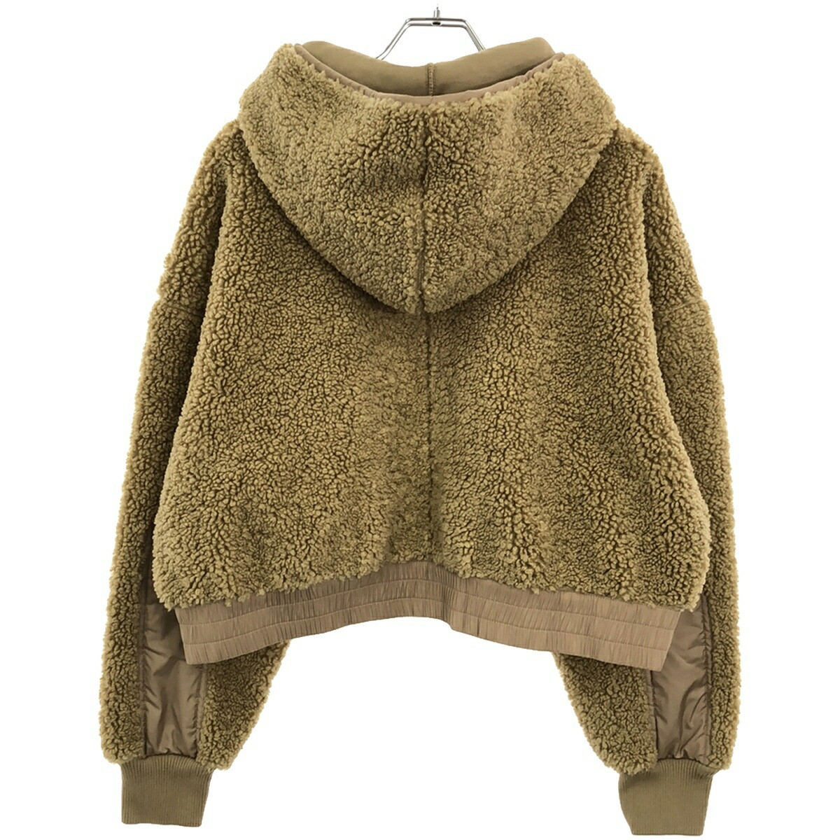 トップス W/C BOA FLEECE PULL PARKA Pinko 20AW C-Clique Zip-Up Boa Parka 1C10AU Brown Size S