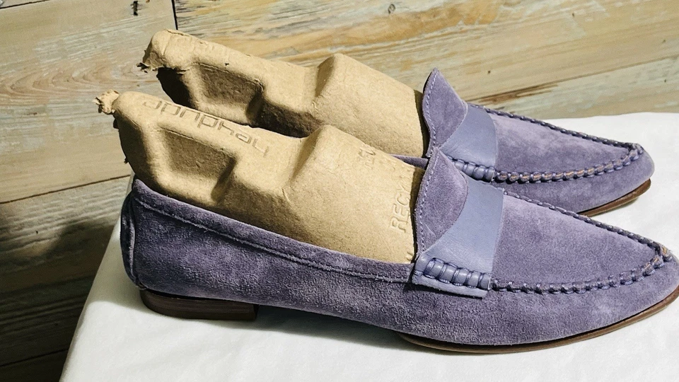 Zapatos Mocasines Planos M. Gemi The Edetta Lavanda 37 1/2 EU/7 U.S Foto 3 de 4