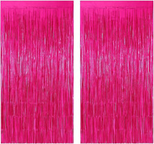 Foil Fringe Curtain, Party Photo Booth Back Drop, Party Decorations, Tinsel Stre