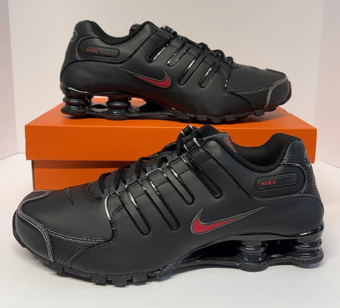 Nike Shox NZ Black Red for Sale | Authenticity Guaranteed | eBay