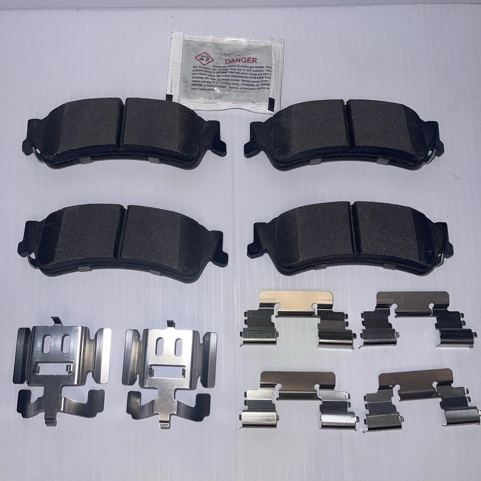 Bendix MKD792SSFM  Brake Pad Set For 1999-2006 Chevrolet Silverado 1500 Rear RWD - Image 2 of 3