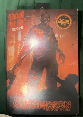 NECA Friday The 13th The Game Ultimate Savini Jason NIH SHIPS SAME DAY