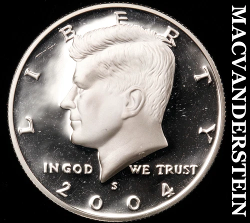 2004-S Silver Kennedy Half Dollar - Choice Gem Proof  Lustrous  #i1671