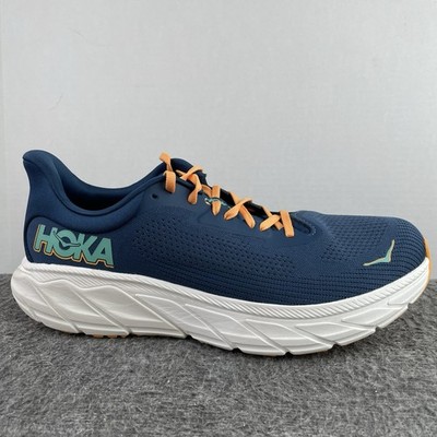 Hoka One One Arahi 7 Blue Orange Running Shoes 1147850 MTSH Men's