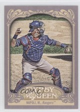 2012 Topps Gypsy Queen Image Variation Mike Napoli (Catcher's Gear) #76 3cy