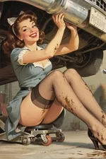 Vintage Pin Up Art Photo 5183 Oddleys Strange & Bizarre