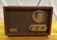 Portable AM/FM Bluetooth Radio Tonal Brown by Hearth  Hand with Magnolia EUC
