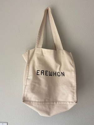 Erewhon Cream COTTON Tote Bag | eBay