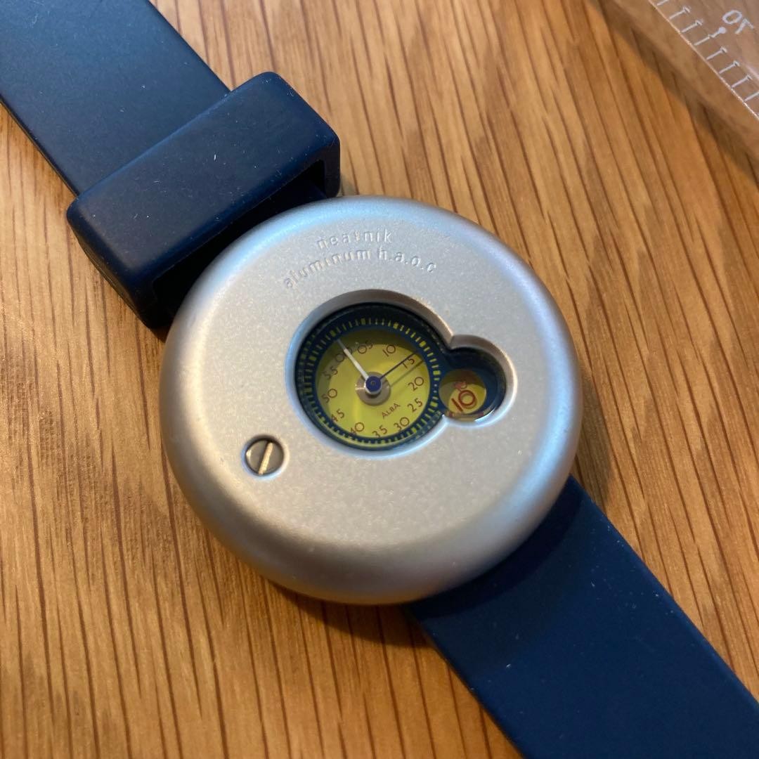 SEIKO Neatnik Box Watch Replaced Manual Design Battery Used Rare Included ALBA - vintagewatches.pk