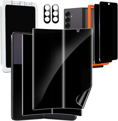 Milomdoi 6 in 1 Privacy Screen Protector for Samsung Galaxy Z Fold 7, 2 Pack Ins