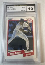 1990 Fleer - Deion Sanders #454 (RC)