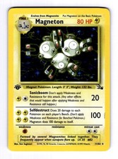 Magneton [1st Edition] #11 Prices | Pokemon Fossil | Pokemon Cards