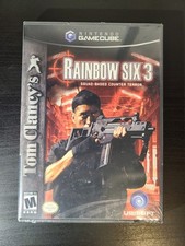 Brand NEW Rainbow Six 3 Nintendo Gamecube Factory Sealed Black Label