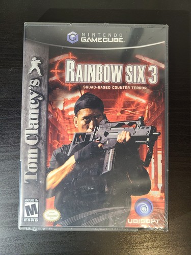 Brand NEW Rainbow Six 3 Nintendo Gamecube Factory Sealed Black Label - Picture 1 of 9