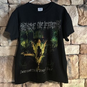 Cradle of Filth Damation and a Day Tシャツ Vintage 2003 Cradle Of Filth Damnation And A Day Shirt
