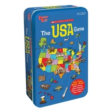 Scholastic USA Geography Card Game Educational Fun for Family and Travel