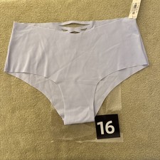 Victoria s Secret Small Light Blue No-Show Cheeky Panties