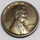1909-S Lincoln Wheat Cent Penny Beautiful High Grade Coin Rare Date
