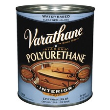 VARATHANE 200131 Polyurethane,Clear,Semi-Gloss,1 gal. 1TBK5