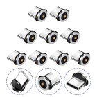 9 Pcs Magnetic Charging Cable Usb Charger Adapter Plug Converter