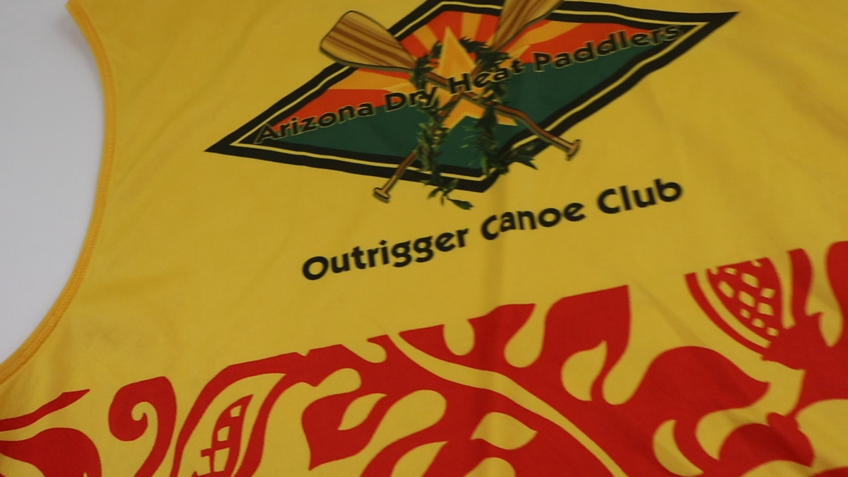 Vtg Patagonia Capilene Outrigger Canoe Club Shirt Mens L USA Made