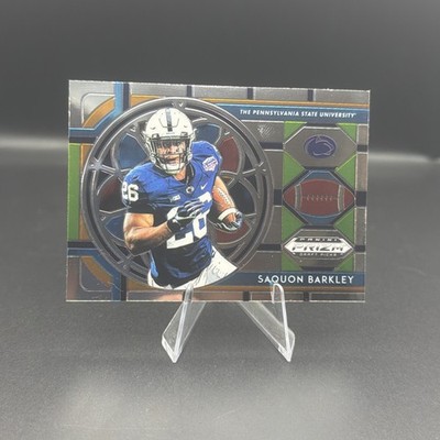 2019 Panini Prizm Draft #84 - Saquon Barkley - Stained Glass - Penn State Lions