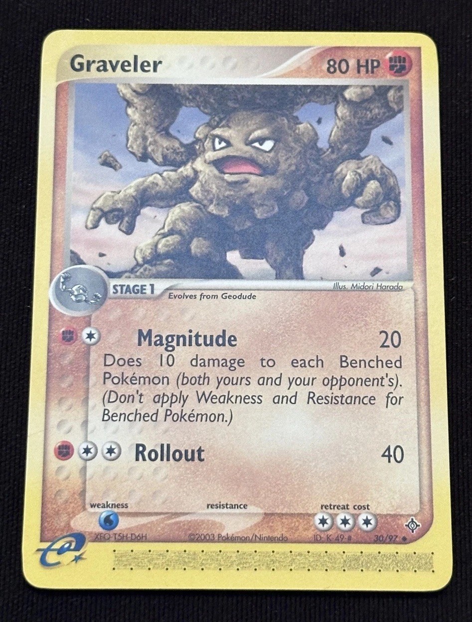 Pokémon TCG Graveler (#30/97) EX Dragon NM