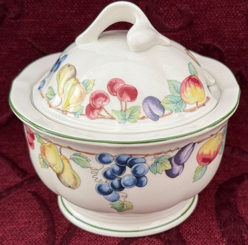 Villeroy & Boch Melina Jam/Jelly/Sugar Pot with Lid Made in Germany - Picture 3 of 10