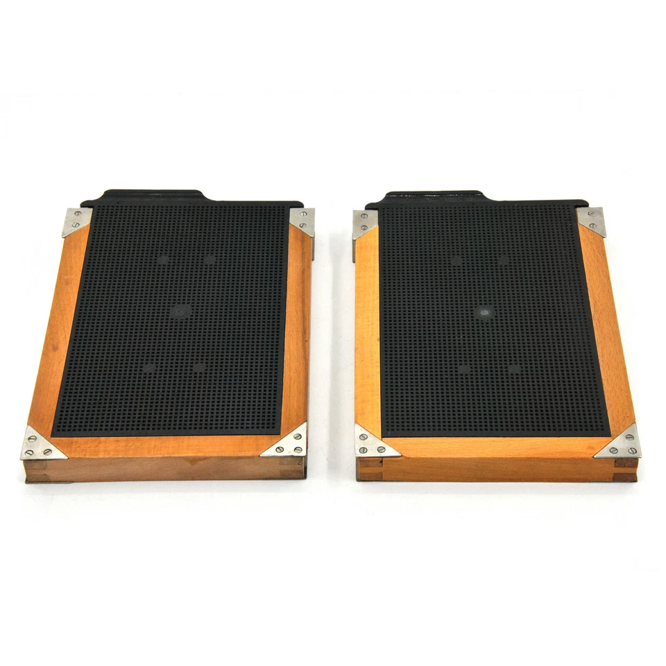 4x Wooden FKD 13x18cm Large Format Cassettes For Glass Plates/Film! Untested! - Image 2 of 4