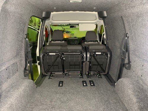 VW Caddy Rear Seat Conversion - Brand New Supplied & Fitted (2004-2026 ...