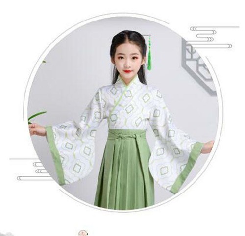 Chinese Ancient Kids Girl Boy Hanfu Tang Costume Dynasty Princess Cosplay Dress - Picture 4 of 8
