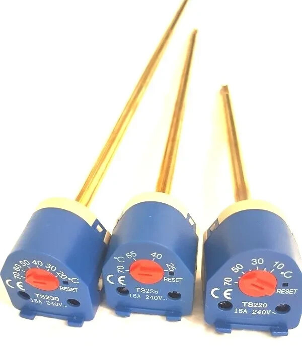 Immersion Heater Thermostat With Reset TS220 TS225 TS230 Genuine