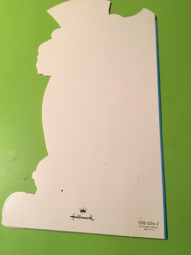 Vintage Hallmark brand Birthday greeting card, used - collectible, no envelope - Picture 7 of 7