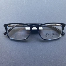 Sean John SJO 5102  Slate Blue Striated Eyeglass Frames 57 18 150 (A-20)