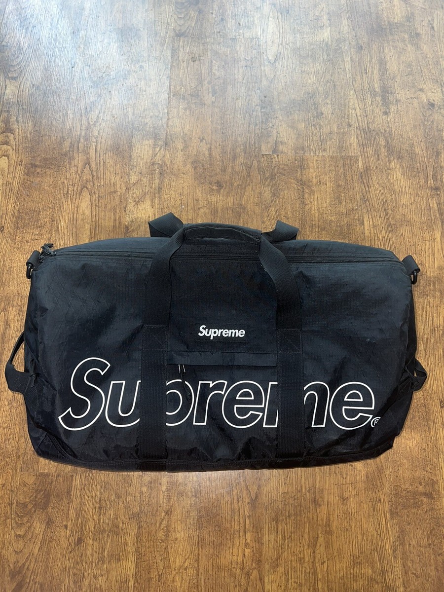 Supreme Duffel Bag “black” | eBay